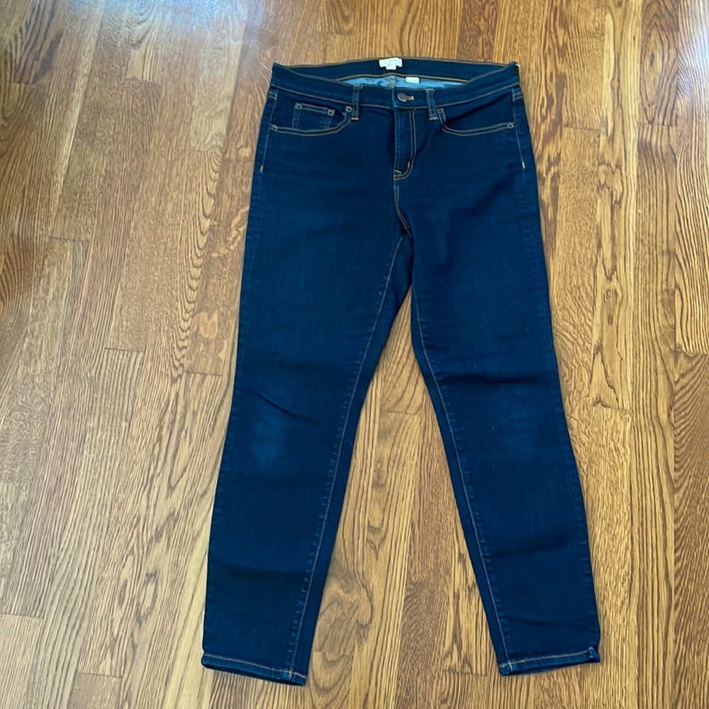 Jcrew dark denim jeans.